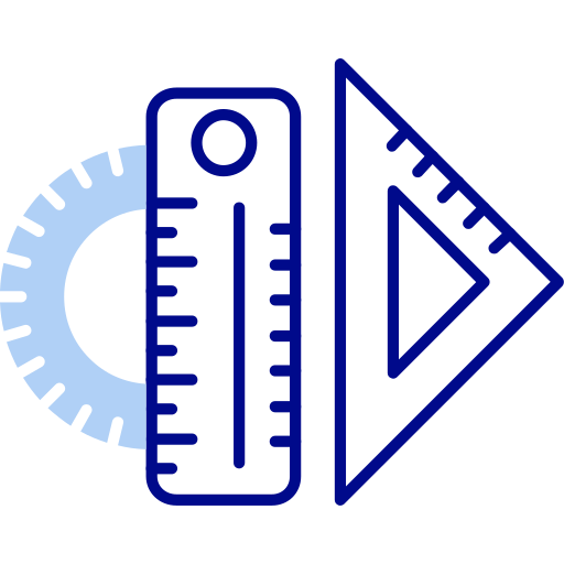 Ruler Generic color lineal-color icon