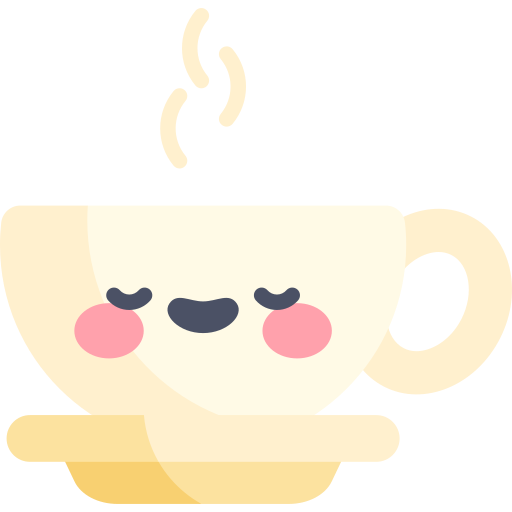 コーヒー Kawaii Flat icon