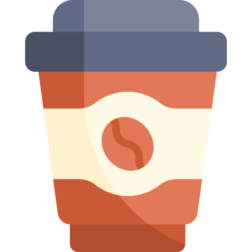 kaffee Kawaii Flat icon