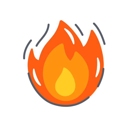 火災 Generic color lineal-color icon