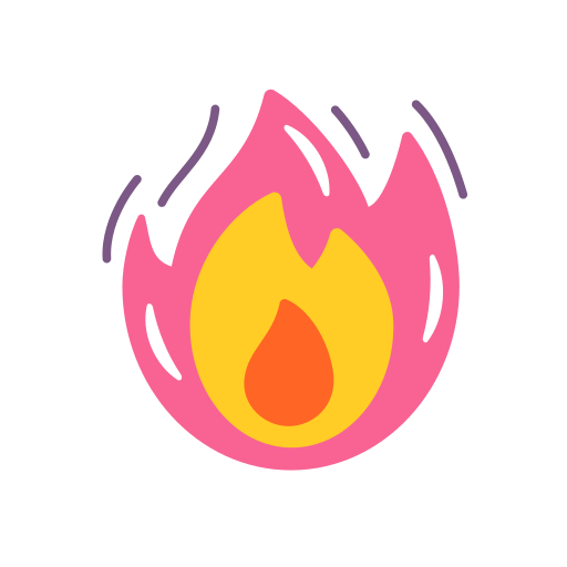 pożary Generic color fill ikona