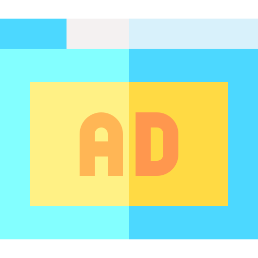 Advertising Basic Straight Flat icon