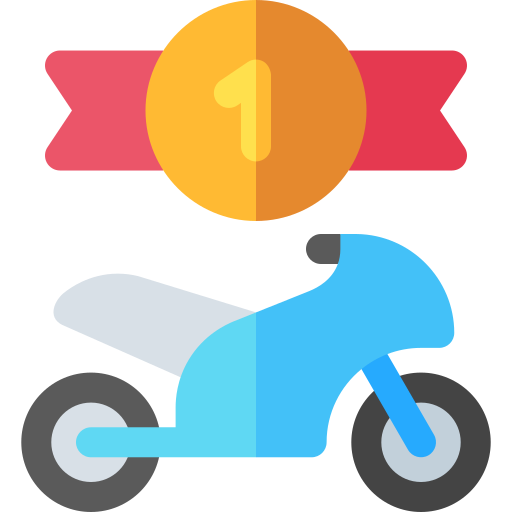 1위 리본 Basic Rounded Flat icon