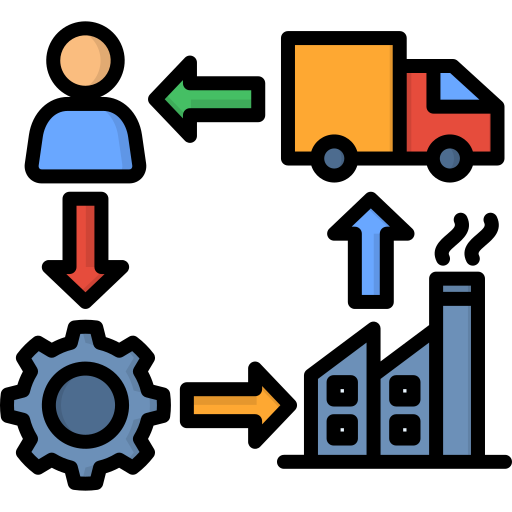 Supply chain Generic color lineal-color icon