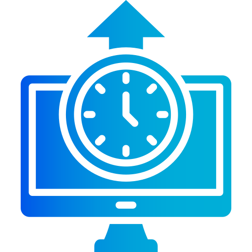 Uptime Generic gradient fill icon