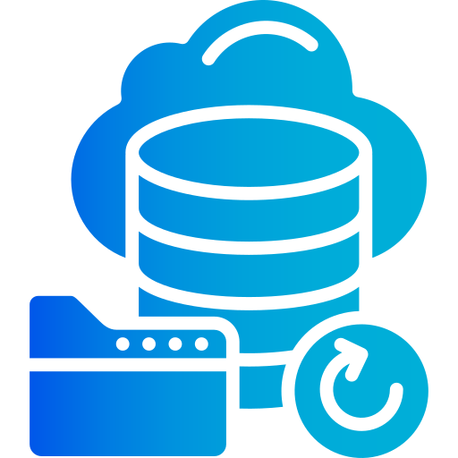 backup Generic gradient fill icona