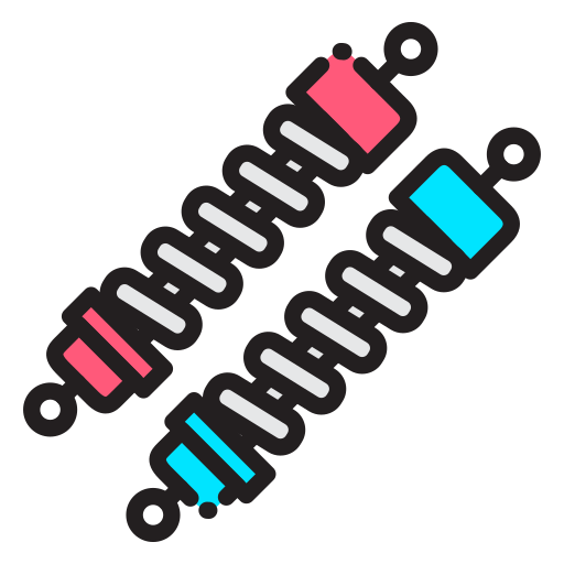 Shock absorber Generic color lineal-color icon