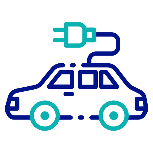 電気自動車 Generic color outline icon