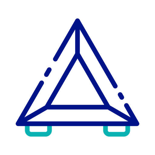 Triangle warning Generic color outline icon