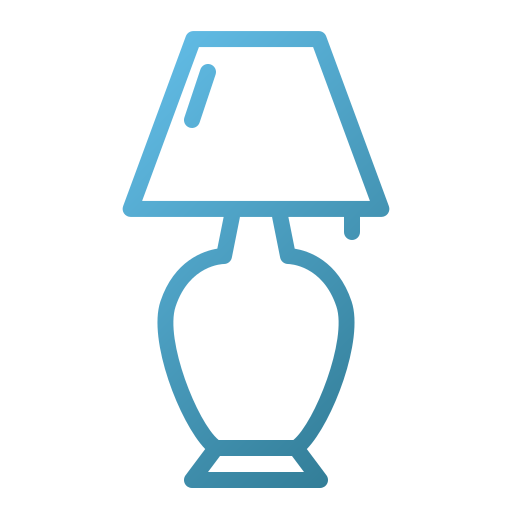 tischlampe Generic gradient outline icon