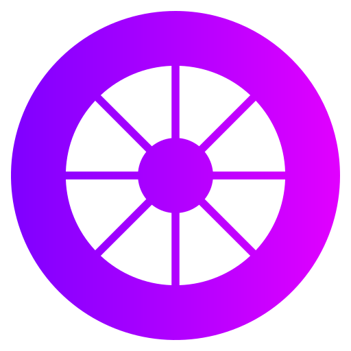 Цветовая схема Generic gradient fill иконка