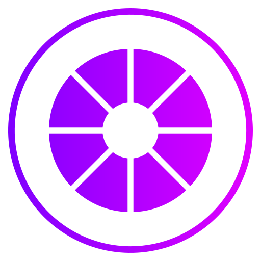 Color scheme Generic gradient fill icon
