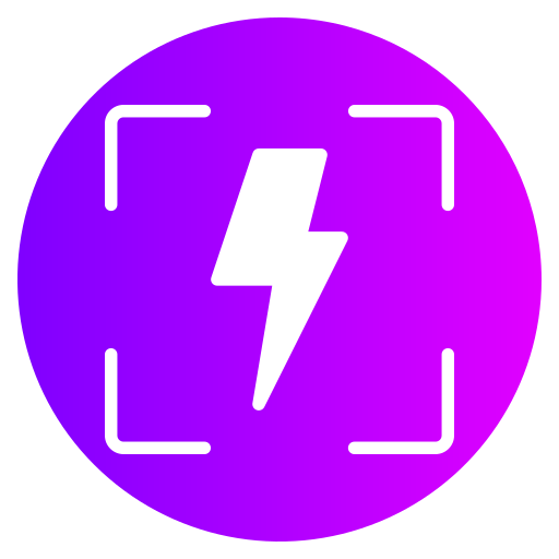 flash Generic gradient fill icoon