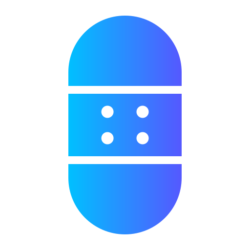 striscia curativa Generic gradient fill icona