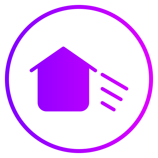 House shadow Generic gradient fill icon