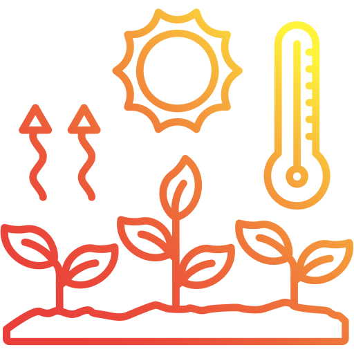 Climate control Generic gradient outline icon