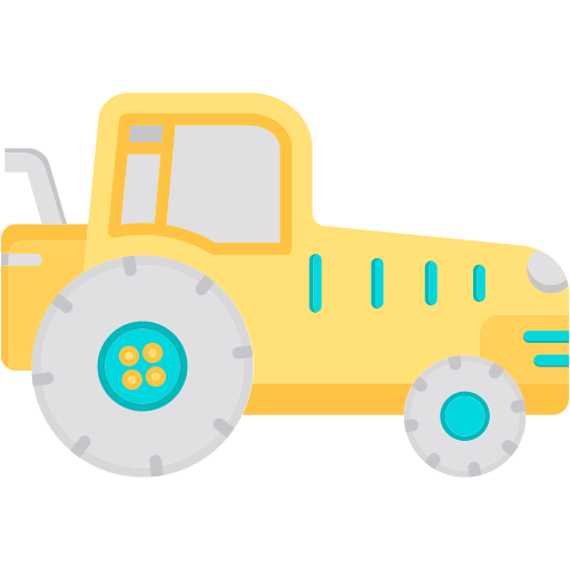 tracteur Generic color fill Icône