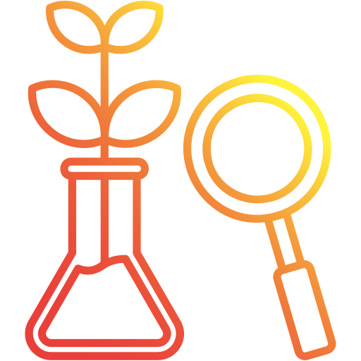 biotechnologia Generic gradient outline ikona