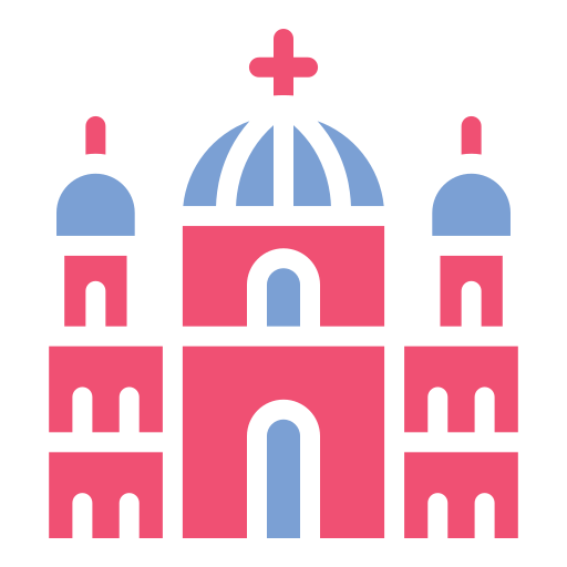 cathédrale de berlin Generic color fill Icône