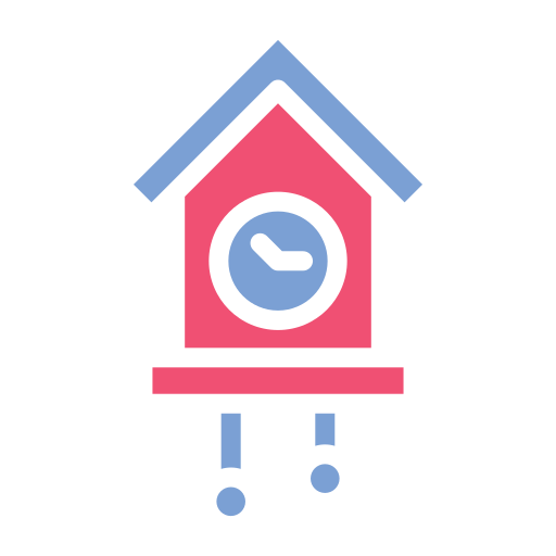 Cuckoo clock Generic color fill icon