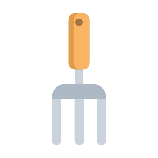 Garden fork Generic color fill icon