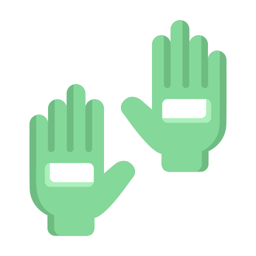 Gardening gloves Generic color fill icon