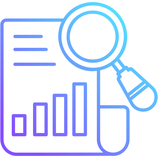 Отчет о продажах Generic gradient outline иконка