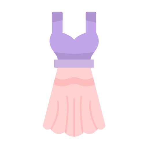 드레스 Generic color fill icon