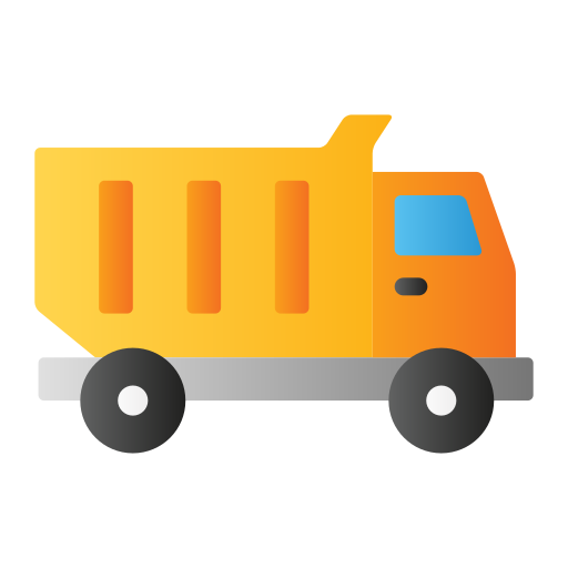 Dumper truck Generic gradient fill icon