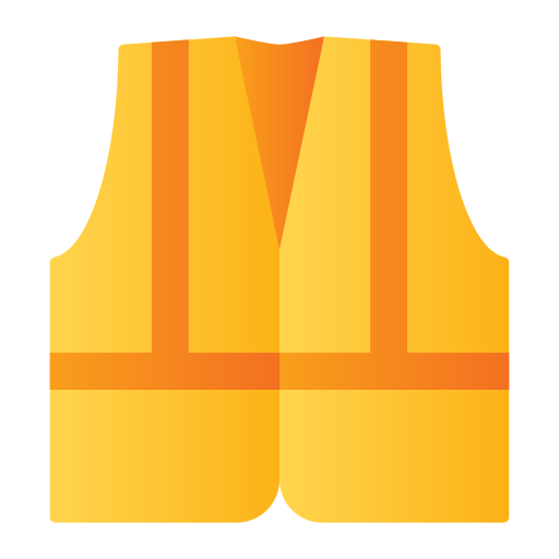Safety vest Generic gradient fill icon