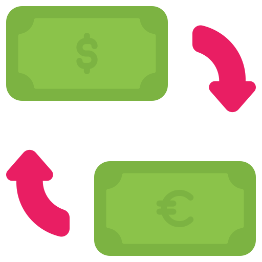 Exchange Generic color fill icon