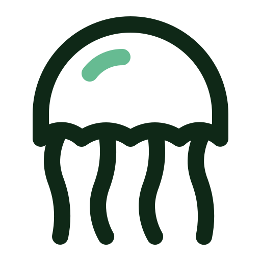 Медуза Generic color outline иконка