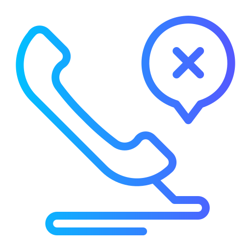 Phone call Generic gradient outline icon