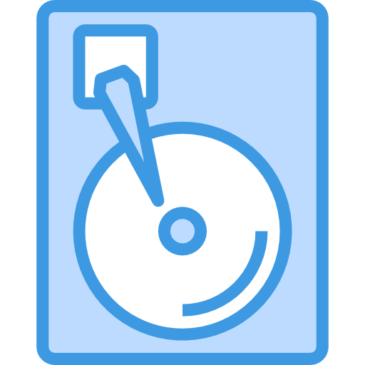 Hard disk itim2101 Blue icon