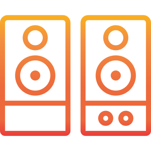 Speaker itim2101 Gradient icon