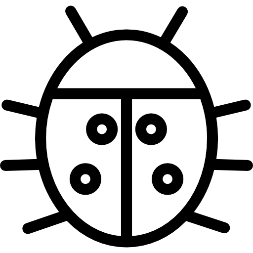 biedronka Kiranshastry Lineal ikona