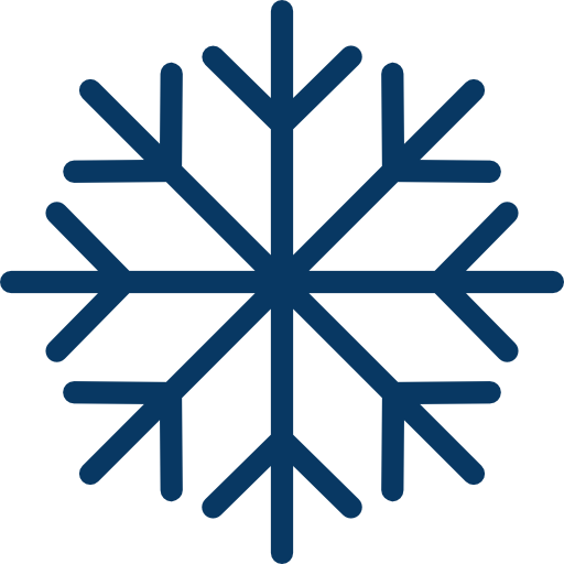copo de nieve Kiranshastry Lineal Color icono