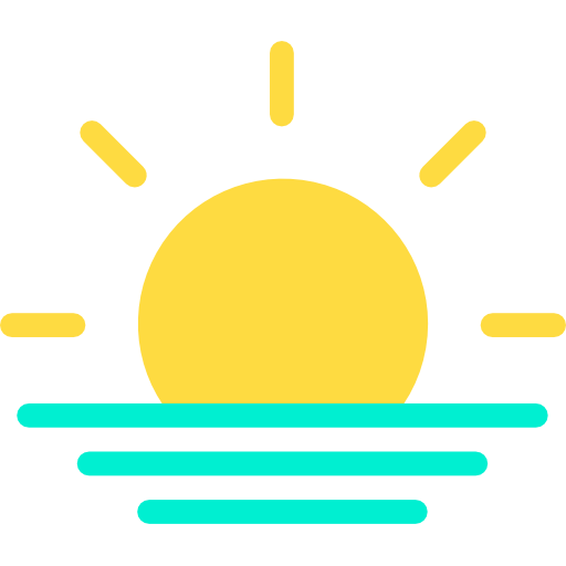 Sunset Kiranshastry Flat icon