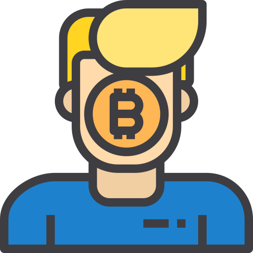 Bitcoin itim2101 Lineal Color icon