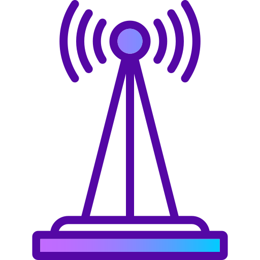 radio-antenne Generic gradient lineal-color icoon