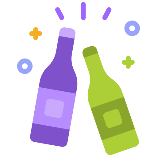 맥주 Generic color fill icon