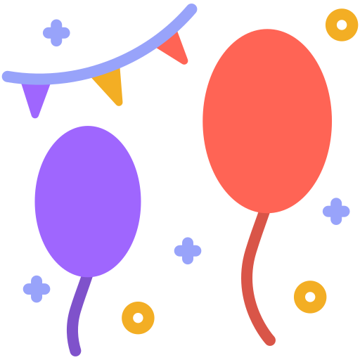 ballon Generic color fill Icône
