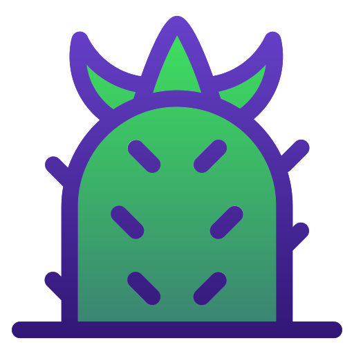 kaktus Generic gradient lineal-color ikona