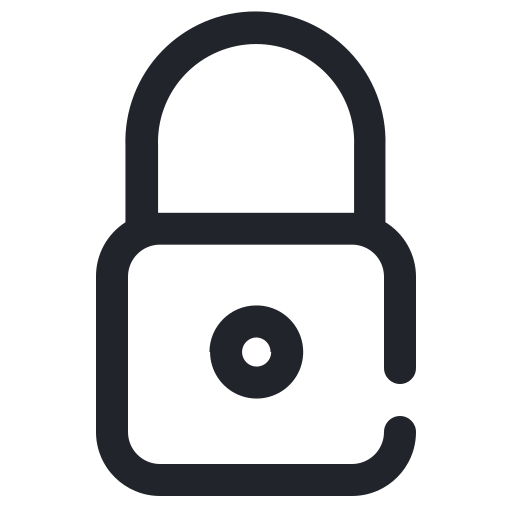 Lock Generic outline icon