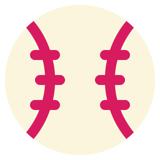 야구 Generic color fill icon