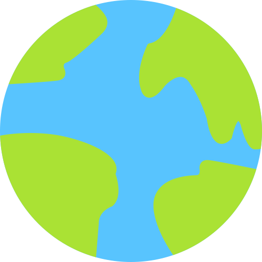 planet erde Generic color fill icon