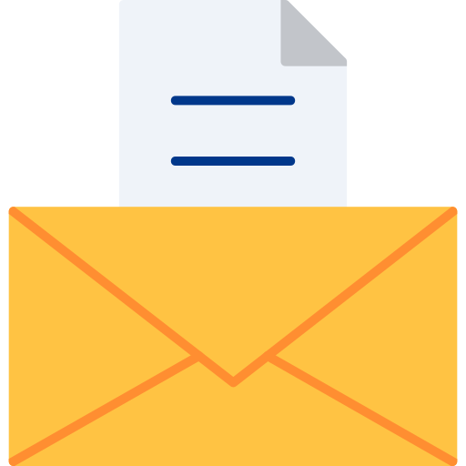 email Generic color fill icon