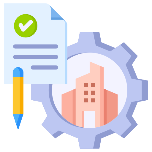 Property contract Generic color fill icon