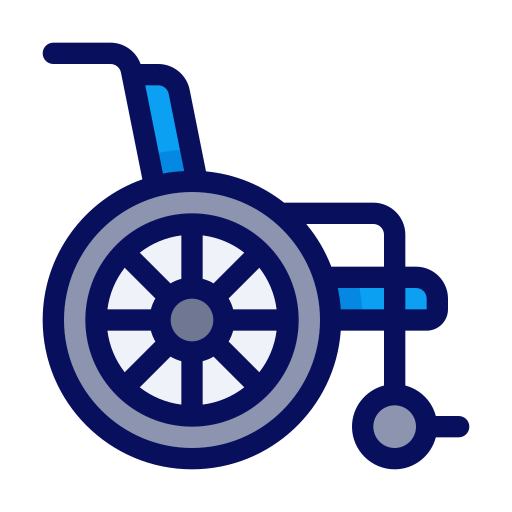 휠체어 Generic color lineal-color icon