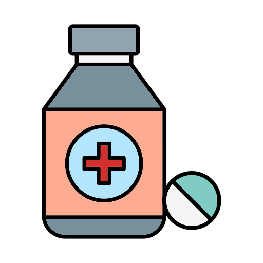 aspirina Generic color lineal-color icona